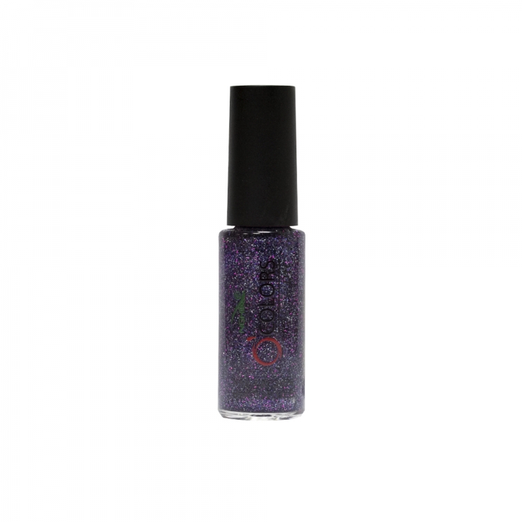 Лак для ногтей NGHIA с тонокой кистью - темно-фиолетовый Nail art polish 8 ml